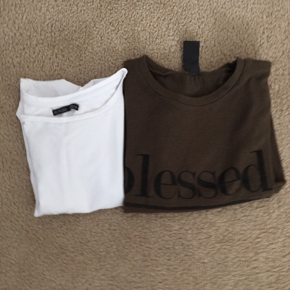 2 short tops combo